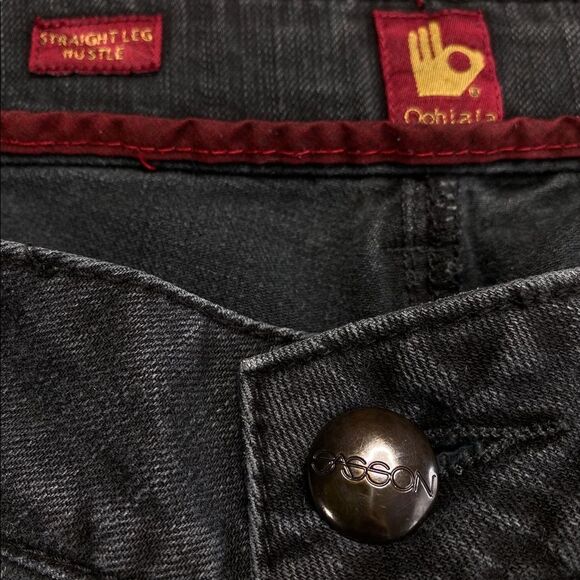 Vintage 80s Sasson Straight Leg Hustle Ooh La La Jeans Sz 14 - Picture 3 of 15